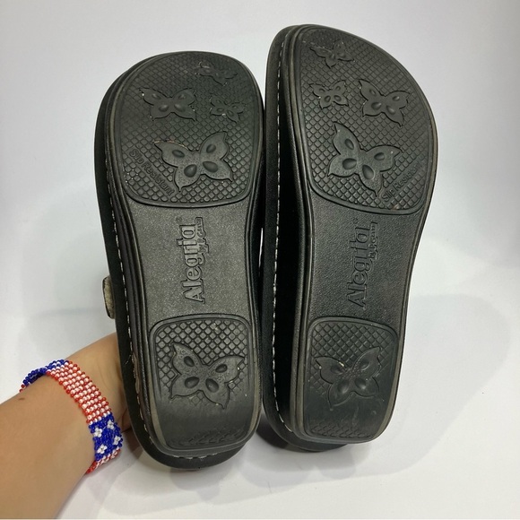 Alegria metallic mary Jane comfort shoes size 37 - Picture 5 of 8